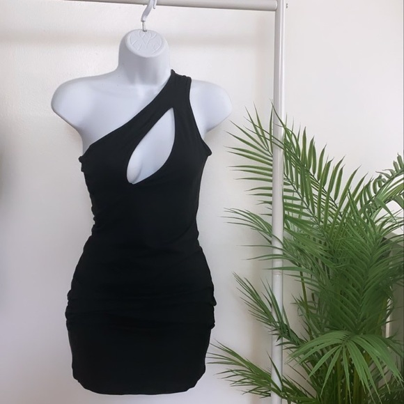 Clothes and Gold Black Cut Out Minj Dress -S,M,L - Picture 1 of 1